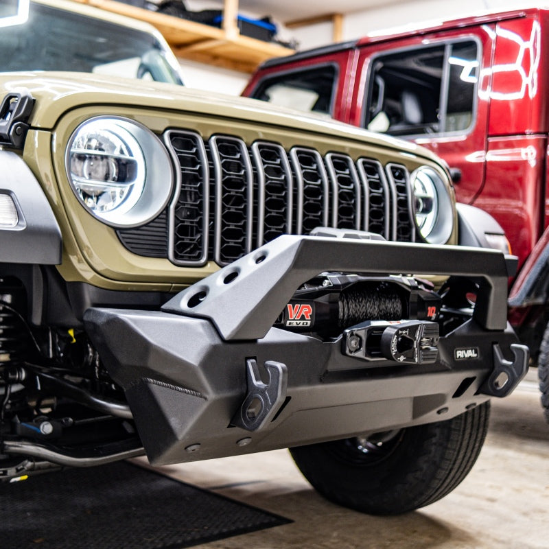 Rival Front Aluminum Bumper | Jeep Wrangler JL / Gladiator JT (18-25 / 20-25) (2D.2702.3-NL)