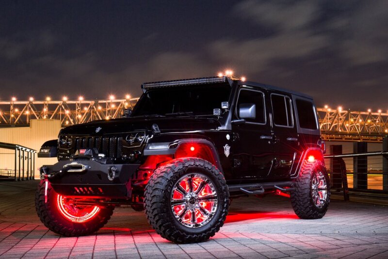 Oracle Lighting Vector Series Full LED Grille: Jeep Wrangler (18-23) / Gladiator (20-23)