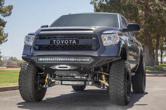 Addictive Desert Designs Stealth Fighter Front Bumper | Toyota Tundra (14+ / 19-21) (F741422860103)