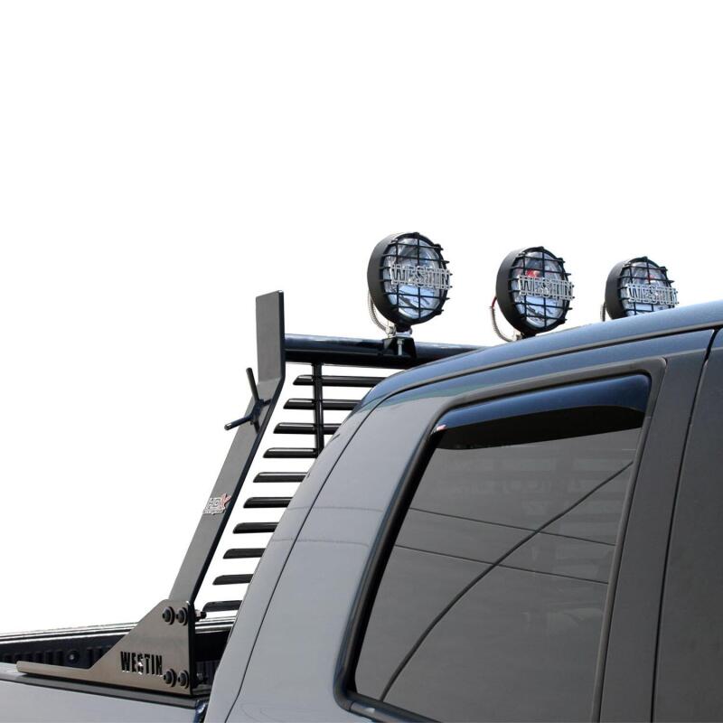 Westin Black Headache Rack: Fits Dodge Ram 1500 / 1500 Classic / 2500 / 3500 (02-24)