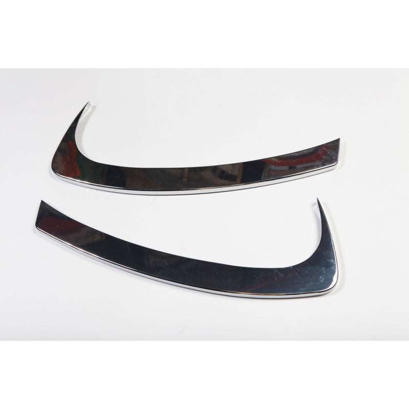 Rugged Ridge Chrome Center Dash Accents: Fits Most Jeep Wrangler Models (2007-2018)