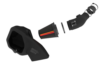 K&N 19-24 Ram 2500/3500 6.7L NextGen Dry Flow Cold Air Intake | Ram 2500/3500 (19-25) (50-1583D)