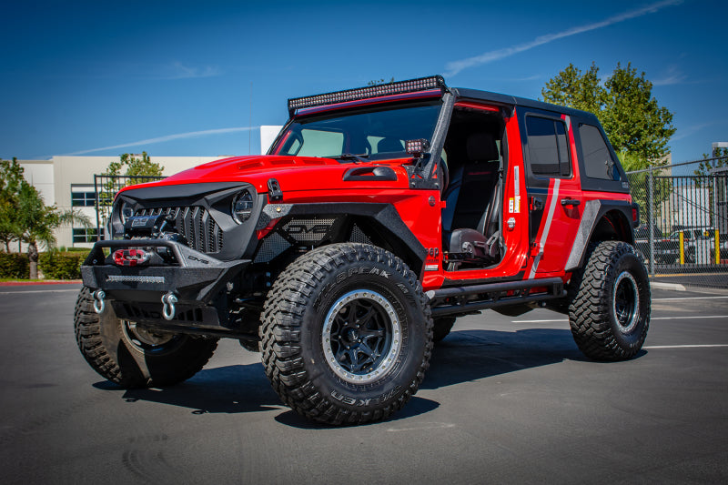DV8 Offroad Angry Grill: Jeep Wrangler (18-21) / Gladiator (20-21)