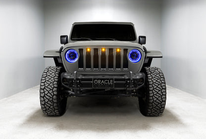 ORACLE Lighting Bi-LED Projector Headlights w/ BC1 Controller: Jeep Gladiator / Wrangler JL (18-24)