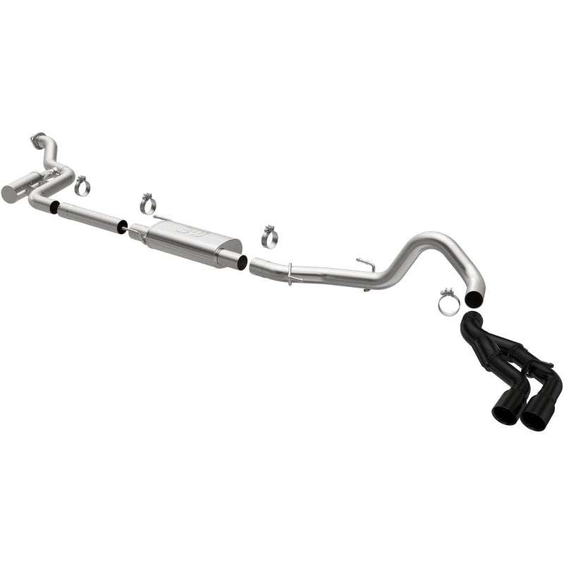 MagnaFlow SPEQ Series Black Cat-Back Performance Exhaust System | Toyota Tacoma (24-25) (19681)