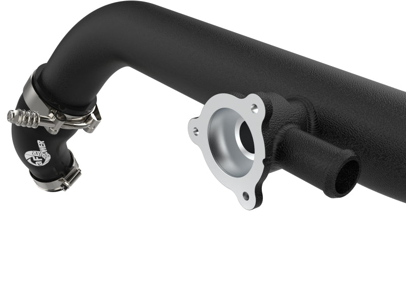 aFe BladeRunner Alum Hot & Cold Charge Pipe Kit - Black | Ford Bronco V6-2.7Ltt (21-23) (46-20584-B)