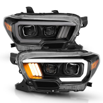 ANZO Projector Headlights | Toyota Tacoma (16-17, 20-23) (111379)