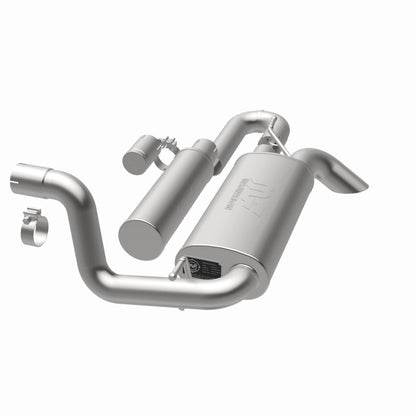 Magnaflow Overland Series Axle-Back Perf Exhaust System (REAR): Jeep Wrangler JL 18-25 2.0L / 3.6L