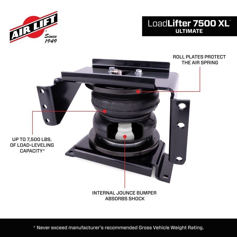 Air Lift LoadLifter 7500 XL Ultimate Air Spring Kit | Chevrolet Silverado 3500HD / GMC Sierra 3500HD (57543)