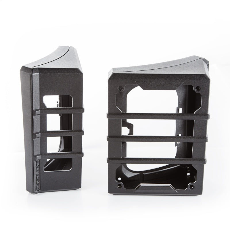 Rugged Ridge Black Elite Tail Light Guards: Fits Most Jeep Wrangler JK Models (2007-2018)