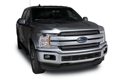 Putco 18-20 Ford F-150 Hex Shield Black Powder Coated Bumper Grille Inserts | Ford F-150 (18-20) / Raptor (17-20) (83161)