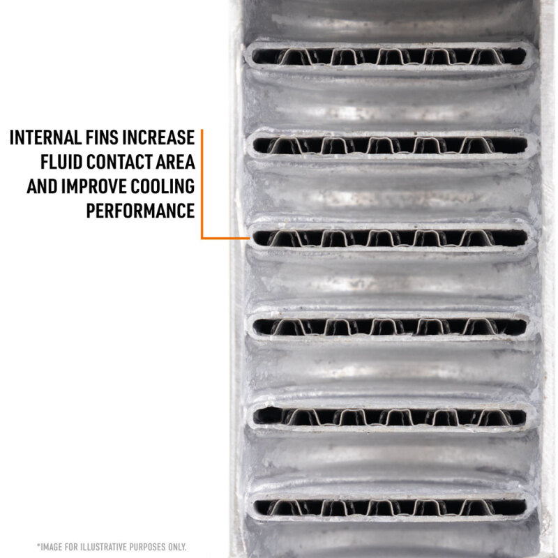 Mishimoto Transmission Cooler Thicker Core (FRONT): RAM 2500/3500 2019-2023 6.7L Cummins