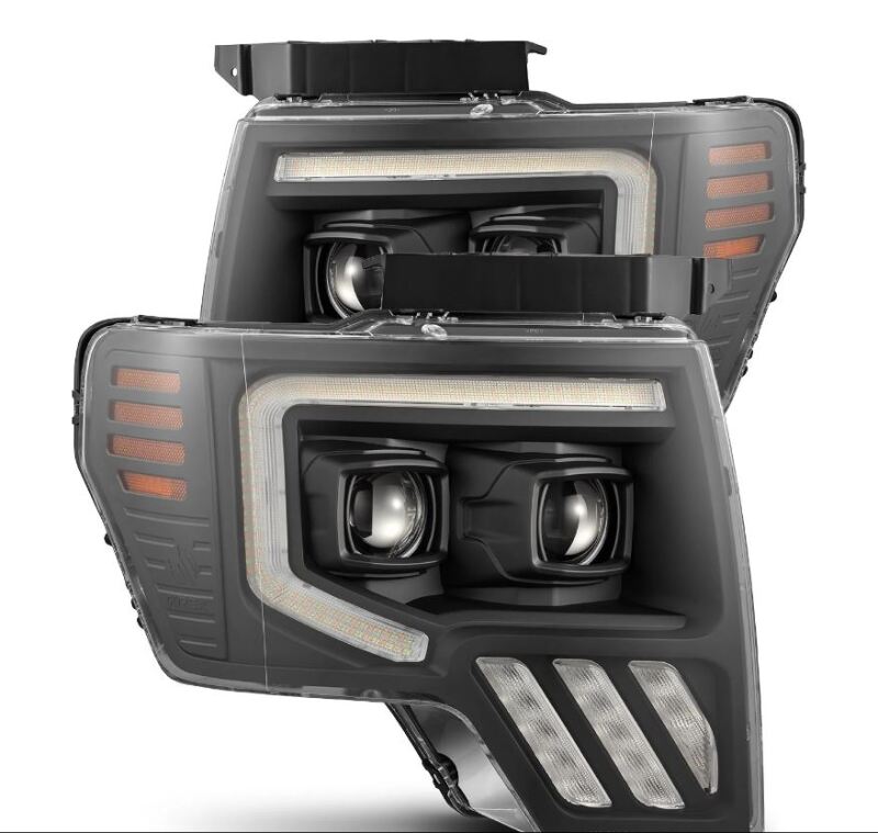 AlphaRex PRO-Series Halogen Plank Style Headlights F150 (09-14) | Ford F-150 (880481)
