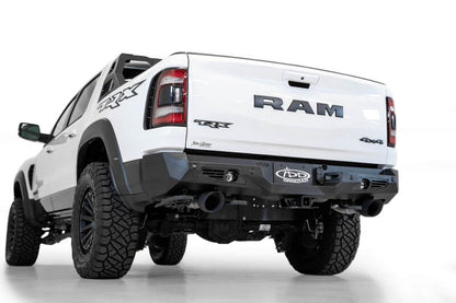 Addictive Desert Designs Bomber Rear Bumper (REAR): Ram 1500 TRX (19-24) - Hammer Black