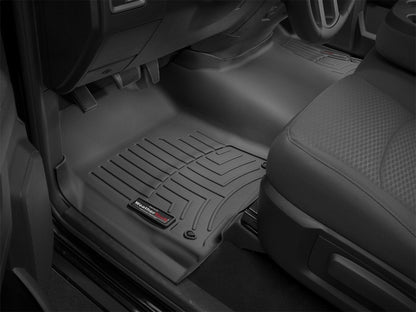 WeatherTech FloorLiner Front Floor Mats (Black): Ram 1500 2011 - 2018 (Standard Cab)