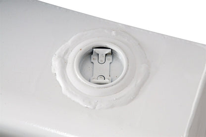 Dee Zee Universal Short Rectangle White Steel Transfer Tank | Ford Ranger (19-26) (DZ91753S)