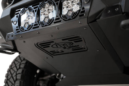 Addictive Desert Designs Bomber Front Bumper (FRONT): Ram 1500 TRX (19-24) - Hammer Black