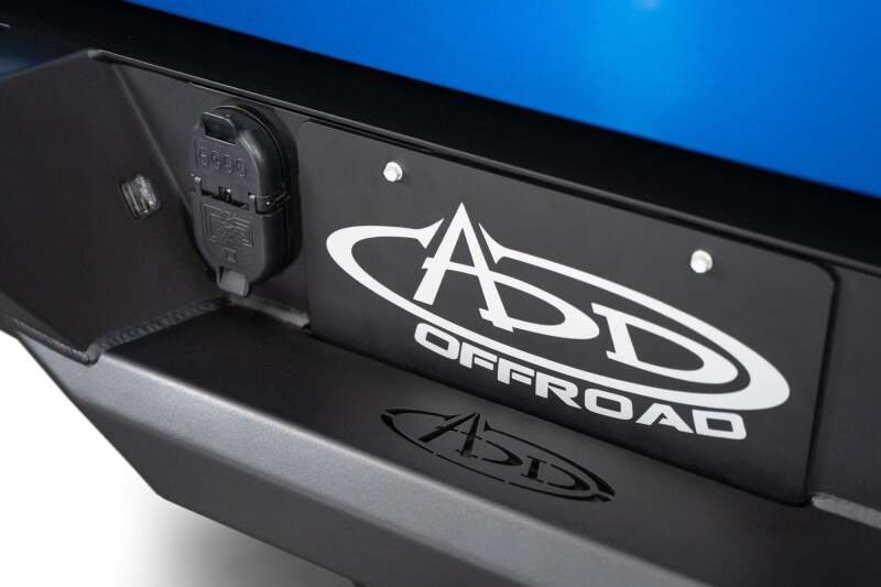 Addictive Desert Designs Black Label Rear Bumper | Chevrolet Silverado 1500 / GMC Sierra AT4 / ZR2 / AT4X (19-26) (R14020NA0103)