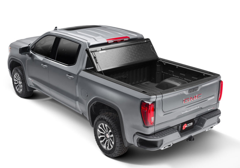 BAK F1 Hard Folding Tonneau Cover | Chevrolet Silverado 1500 (19-26) / ZR2 (22-26) / GMC Sierra AT4 (22-26) / AT4X (22-26) (772130)