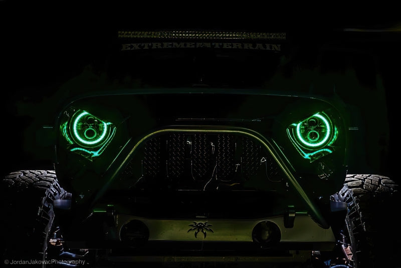 Oracle Lighting High Powered LED Headlights: Jeep Wrangler (07-21) / Wrangler JK (18)