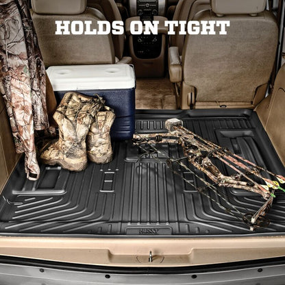 Husky Liners Black Rear Cargo Liner: Fits Jeep (18-24) / Grand Cherokee / Wagoneer (24)