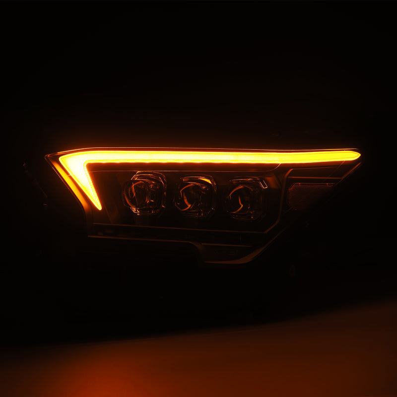 AlphaRex NOVA-Series LED Projector Headlights Black | Toyota Tacoma / 4Runner (24-25 / 25+) (880333)