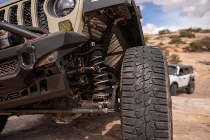 DV8 Offroad Front Inner Fenders | Jeep Wrangler JL / Gladiator JT (18-25) (INFEND-06FB)