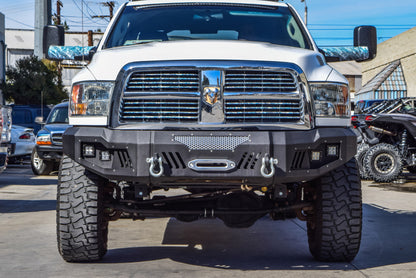 DV8 Offroad Front Bumper: Dodge Ram 2500 / 3500 (10-18) - Sand Texture Black