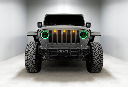 ORACLE Lighting Bi-LED Projector Headlights: Jeep Wrangler / Gladiator (18-24)