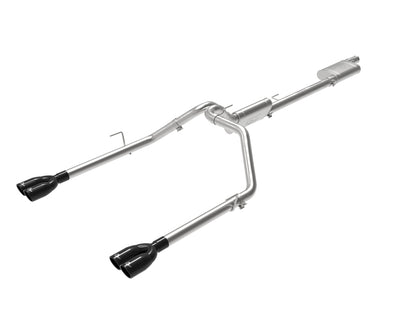 AFE Vulcan Cat-Back Exhaust System (w/Black Tips): Jeep Gladiator 3.6L V6 2020 - 2025