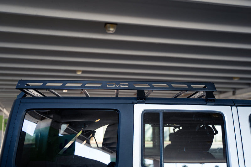 DV8 Offroad Short Roof Rack: Jeep Wrangler (07-18)