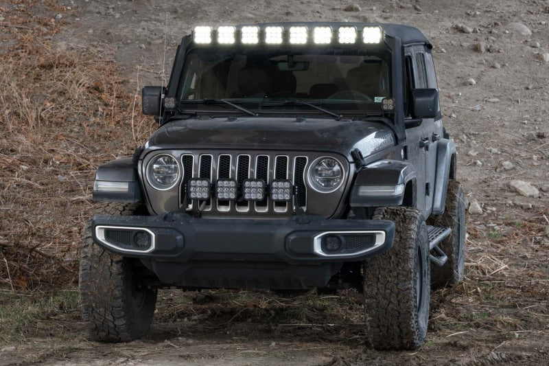 Diode Dynamics SS5 Sport CrossLink Windshield Lightbar Kit White (FRONT): Jeep Wrangler JL 2018-26 / Gladiator JT 20-24