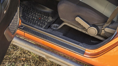 Rugged Ridge All Terrain Entry Guard Kit: Fits Most Jeep Wrangler Models (2007-2018) - Black