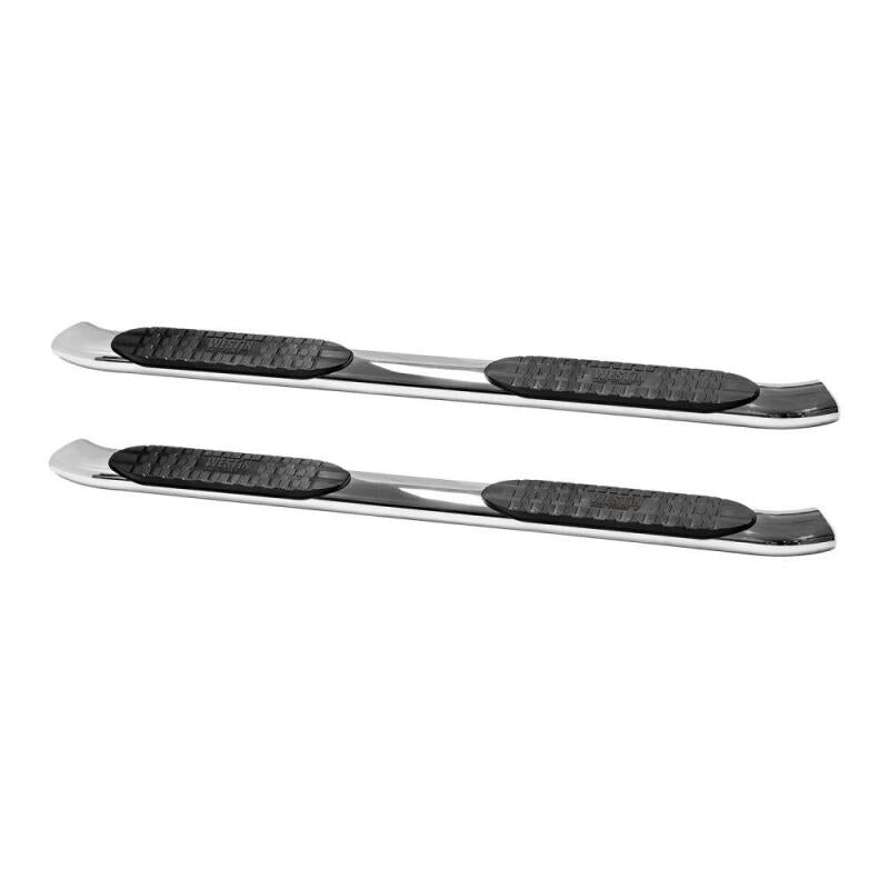 Westin SS PRO TRAXX 5 Oval Nerf Step Bars: Fits Dodge / Ram (09-26)