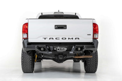 Addictive Desert Designs 16-19 Toyota Tacoma Stealth Fighter Rear Bumper w/ Backup Sensor Cutouts | Toyota Tacoma (20-23) (R681241280103)