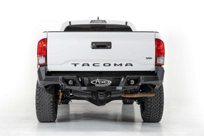 Addictive Desert Designs 16-19 Toyota Tacoma Stealth Fighter Rear Bumper w/ Backup Sensor Cutouts | Toyota Tacoma (20-23) (R681241280103)