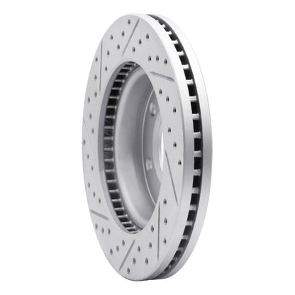 DFC 19-25 Ford Bronco Front Right Drilled & Slotted Rotor | Ford Ranger / Bronco (19-26) (830-54275R)