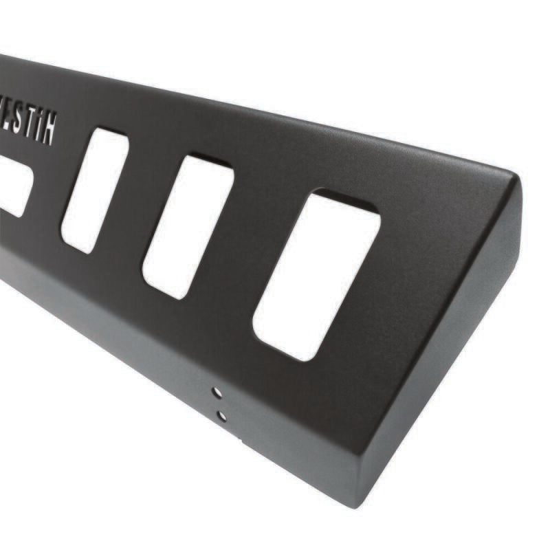 Westin Textured Black Front Bumper Skid Plate: Jeep Wrangler (18-24) / Gladiator (20-24)