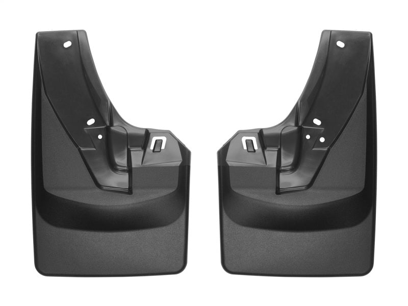 WeatherTech Front MudFlaps (2PC, Black): Ram 2500 & 3500 2019 - 2025 (w/ Fender Flares)