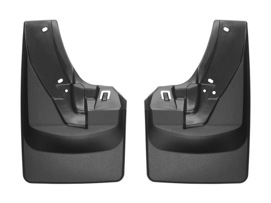 WeatherTech Front MudFlaps (2PC, Black): Ram 2500 & 3500 2019 - 2025 (w/ Fender Flares)
