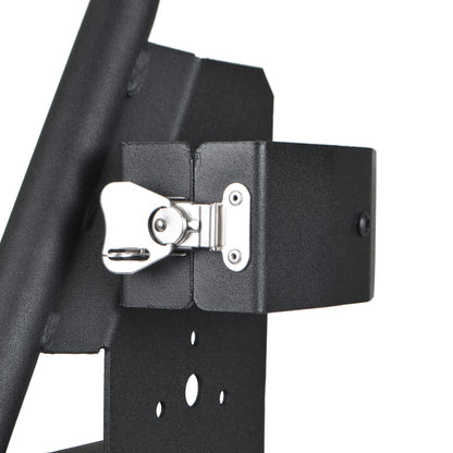 Go Rhino Front Fender Jack Mount (FRONT): Jeep Wrangler / Gladiator (07-26) - Textured Black