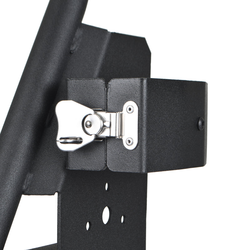 Go Rhino Front Fender Jack Mount (FRONT): Jeep Wrangler / Gladiator (07-26) - Textured Black