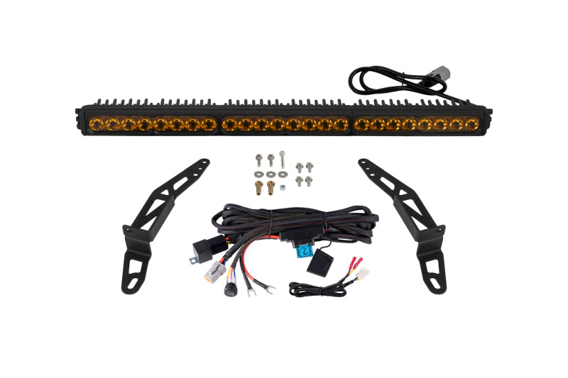 Diode Dynamics Jeep 2018 SS30 Bumper LED Kit | Jeep Wrangler JL (18-25) Sport Yellow Driving (DD8719)