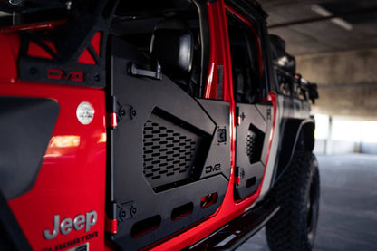 DV8 Offroad Half Doors | Jeep Wrangler/JT (18-25) (HDJL-02F)