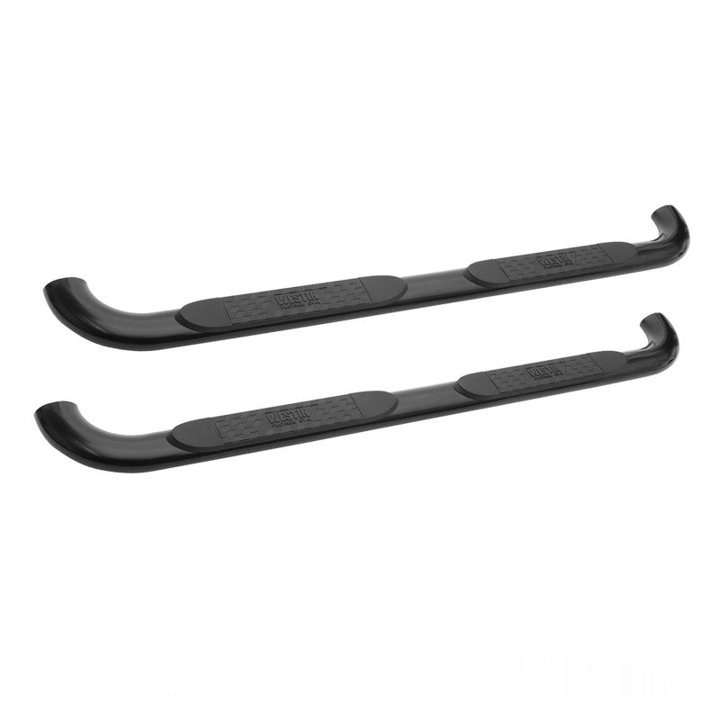 Westin Black 4 Oval Nerf Step Bars: Dodge Ram 1500 / Ram 1500 Classic (09-24)