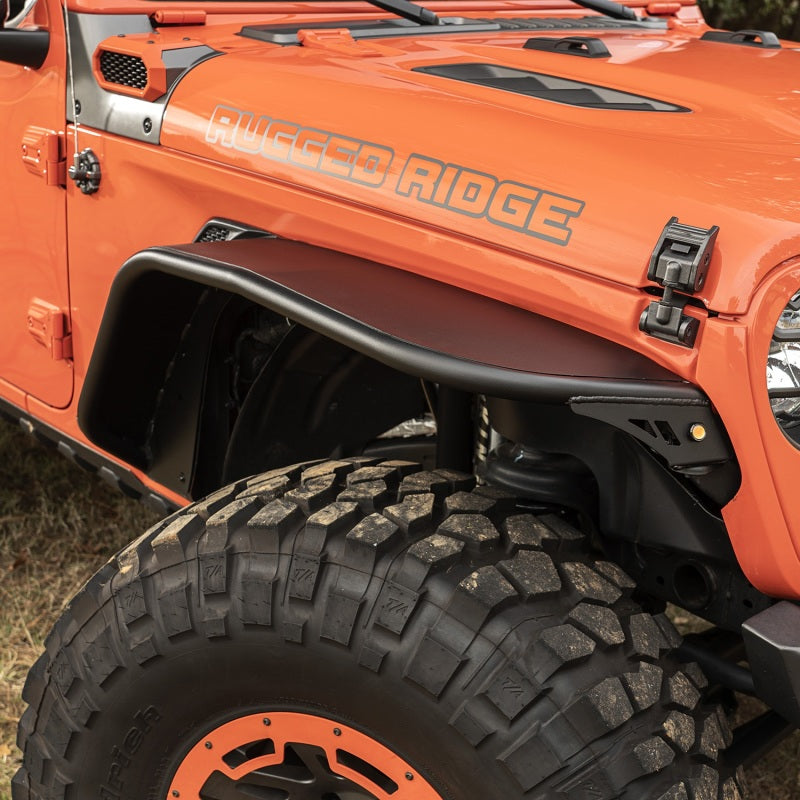Rugged Ridge Steel Tube Fenders | Jeep Wrangler JL/JT (18-25/20-24) (11615.71)