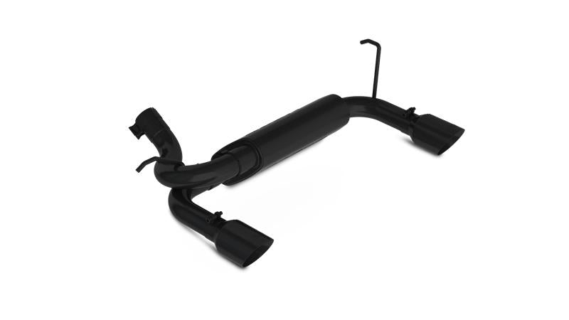 MBRP Black Series Axle-Back Exhaust Dual Rear Exit 4" Tips (REAR): Jeep Wrangler JK 07-18 3.8/3.6L