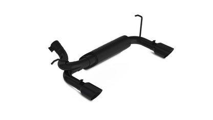 MBRP Black Series Axle-Back Exhaust Dual Rear Exit 4" Tips (REAR): Jeep Wrangler JK 07-18 3.8/3.6L