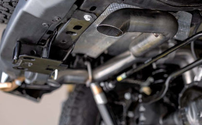 MagnaFlow 2.5in Rock Crawler Series Stainless Steel Cat-Back Exhaust Single Rear Exit: Jeep Gladiator 2020-2024