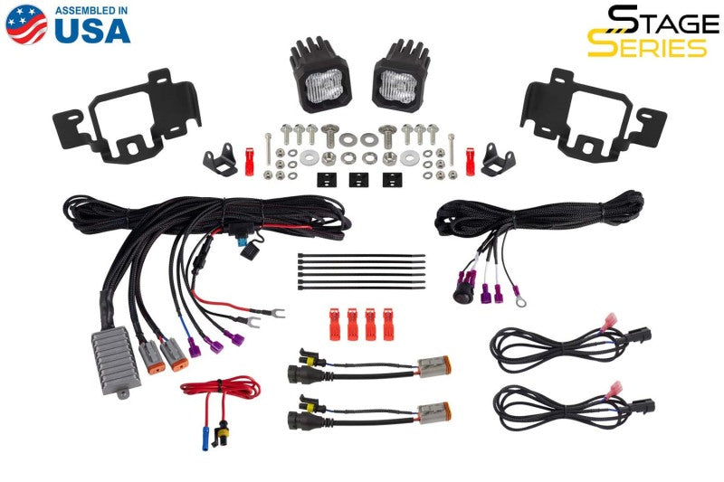 Diode Dynamics 2023+ Chevrolet Colorado SSC1 LED Fog Light Kit | Chevrolet Colorado (23-26) (DD7805)